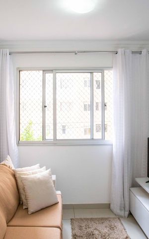 Apartamento à venda com 44m², 2 quartos e 1 vagaSala