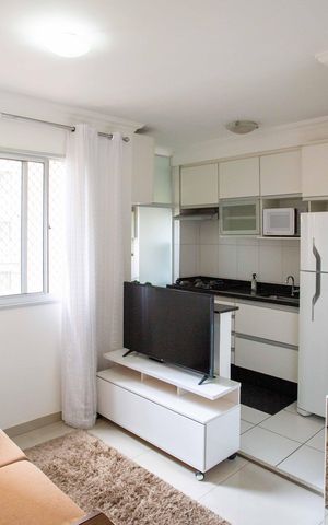 Apartamento à venda com 44m², 2 quartos e 1 vagaSala