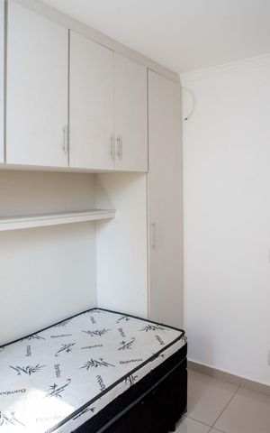 Apartamento à venda com 44m², 2 quartos e 1 vagaQuarto 1