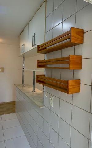 Apartamento à venda com 56m², 2 quartos e 2 vagas Apartamento à venda com 56m², 2 quartos e 2 vagasCozinha