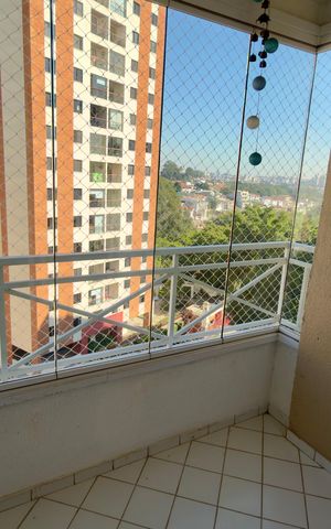 Apartamento à venda com 56m², 2 quartos e 2 vagas Apartamento à venda com 56m², 2 quartos e 2 vagasVista da Sacada