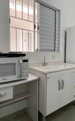 Studio para alugar com 14m², 1 quarto e sem vaga