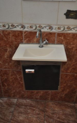 Casa para alugar com 65m², 2 quartos e 1 vagaBanheiro do Quarto Suíte
