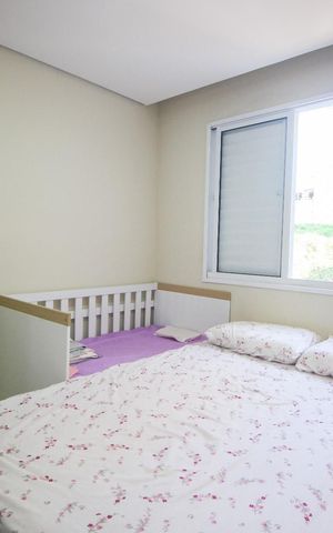 Apartamento à venda com 43m², 2 quartos e 1 vagaQuarto 1
