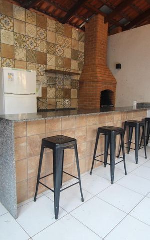 Apartamento à venda com 43m², 2 quartos e 1 vagaÁrea comum - Churrasqueira