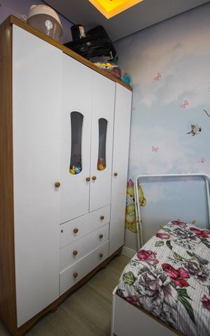 Apartamento à venda com 43m², 2 quartos e 1 vagaQuarto 2