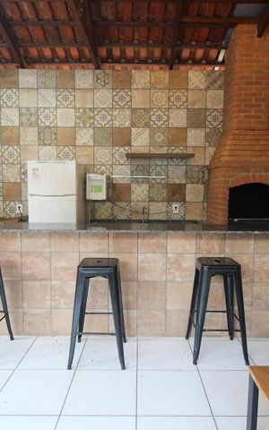 Apartamento à venda com 43m², 2 quartos e 1 vagaÁrea comum - Churrasqueira