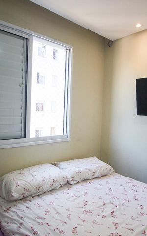 Apartamento à venda com 43m², 2 quartos e 1 vagaQuarto 1