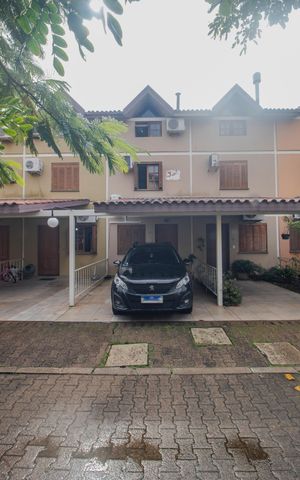 Casa de condomínio à venda com 100m², 3 quartos e 1 vaga Casa de condomínio à venda com 100m², 3 quartos e 1 vagaFachada