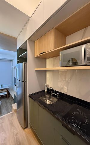 Studio à venda com 24m², 1 quarto e sem vagaStudio