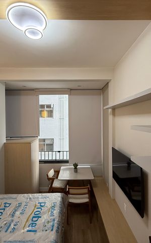 Studio à venda com 24m², 1 quarto e sem vagaStudio