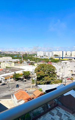 Studio à venda com 38m², 1 quarto e 1 vaga Studio à venda com 38m², 1 quarto e 1 vagaVaranda