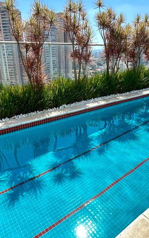 Studio à venda com 38m², 1 quarto e 1 vaga Studio à venda com 38m², 1 quarto e 1 vagaÁrea comum - Piscina
