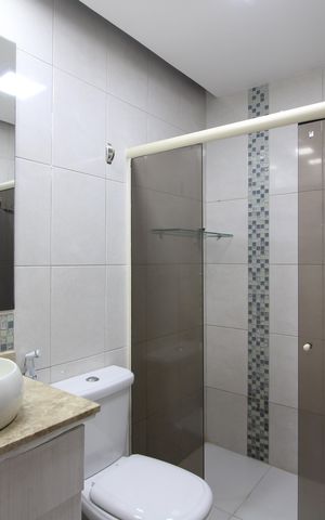 Apartamento à venda com 75m², 1 quarto e 1 vagaBanheiro