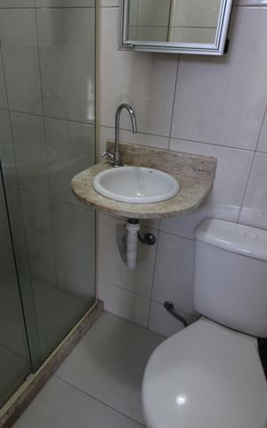 Apartamento à venda com 75m², 1 quarto e 1 vagaBanheiro de Serviço