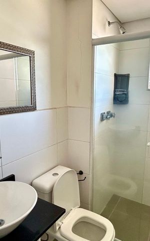 Studio à venda com 37m², 1 quarto e 1 vaga Studio à venda com 37m², 1 quarto e 1 vagaBanheiro