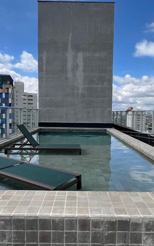 Studio à venda com 27m², 1 quarto e sem vaga Studio à venda com 27m², 1 quarto e sem vagaPiscina