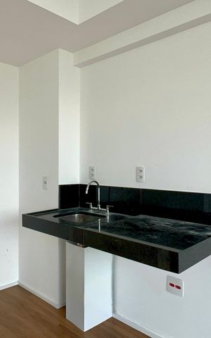 Studio à venda com 27m², 1 quarto e sem vaga Studio à venda com 27m², 1 quarto e sem vagaCozinha