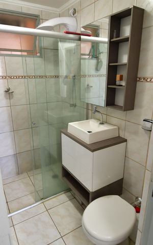 Apartamento à venda com 70m², 1 quarto e 1 vagaBanheiro