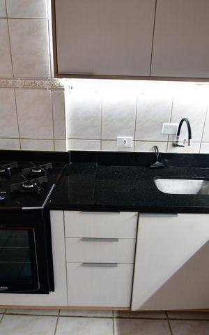 Apartamento à venda com 70m², 1 quarto e 1 vagaCozinha