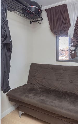 Apartamento à venda com 54m², 2 quartos e sem vagaQuarto 2