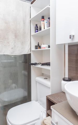 Apartamento à venda com 54m², 2 quartos e sem vagaBanheiro
