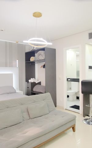 Studio à venda com 29m², 1 quarto e 1 vagaStudio