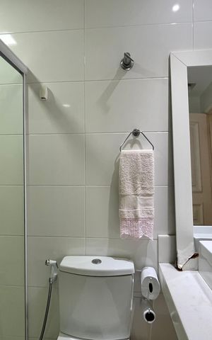 Apartamento à venda com 250m², 3 quartos e 2 vagas Apartamento à venda com 250m², 3 quartos e 2 vagasBanheiro social