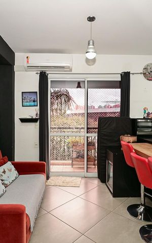 Apartamento para alugar com 59m², 1 quarto e 1 vagaSala