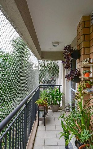 Apartamento para alugar com 59m², 1 quarto e 1 vagaVaranda