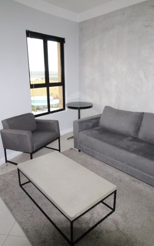 Apartamento para alugar com 52m², 1 quarto e 2 vagasSala