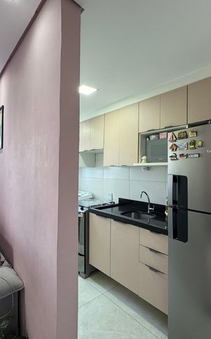 Apartamento à venda com 47m², 2 quartos e sem vaga Apartamento à venda com 47m², 2 quartos e sem vagaSala/Cozinha