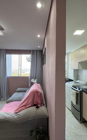 Apartamento à venda com 47m², 2 quartos e sem vaga Apartamento à venda com 47m², 2 quartos e sem vagaSala/Cozinha
