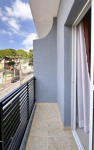 Apartamento à venda com 59m², 2 quartos e 1 vaga Apartamento à venda com 59m², 2 quartos e 1 vagaSacada