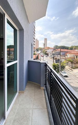 Apartamento à venda com 59m², 2 quartos e 1 vaga Apartamento à venda com 59m², 2 quartos e 1 vagaSacada