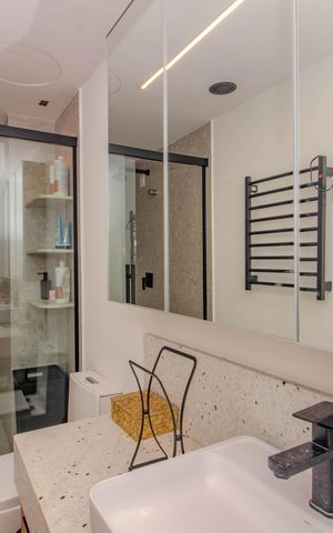 Apartamento à venda com 100m², 3 quartos e 1 vaga Apartamento à venda com 100m², 3 quartos e 1 vagaBanheiro da Suíte