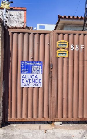 Casa à venda com 70m², 2 quartos e 1 vagaPlaquinha 
