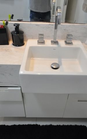 Apartamento à venda com 230m², 4 quartos e 4 vagasBanheiro da Sacada da Suíte 3
