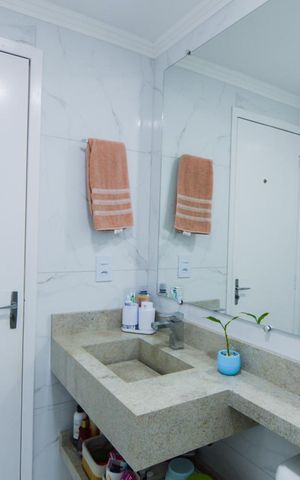 Apartamento à venda com 78m², 3 quartos e 1 vagaBanheiro Social