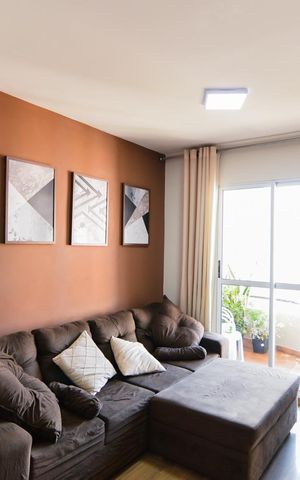 Apartamento à venda com 78m², 3 quartos e 1 vagaSala