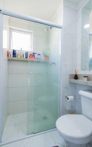 Apartamento à venda com 78m², 3 quartos e 1 vagaBanheiro da Suíte