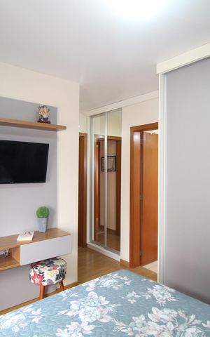 Apartamento à venda com 68m², 2 quartos e 1 vagaSuíte 1