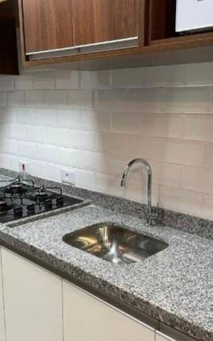 Apartamento à venda com 59m², 1 quarto e sem vaga Apartamento à venda com 59m², 1 quarto e sem vagaCozinha