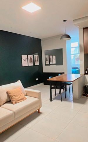 Apartamento à venda com 59m², 1 quarto e sem vaga Apartamento à venda com 59m², 1 quarto e sem vagaSala