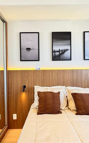 Apartamento para alugar com 25m², 1 quarto e sem vagaSuíte