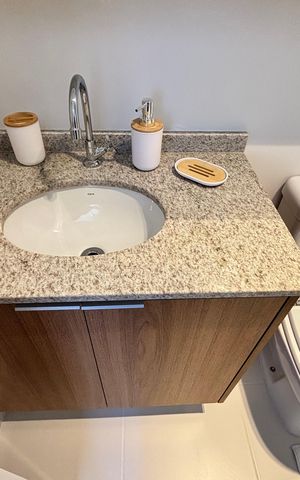 Apartamento para alugar com 25m², 1 quarto e sem vagaBanheiro da Suíte