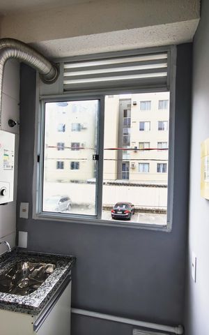Apartamento à venda com 43m², 2 quartos e 1 vaga Apartamento à venda com 43m², 2 quartos e 1 vagaÁrea de Serviço