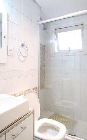 Apartamento à venda com 114m², 3 quartos e 2 vagasBanheiro da Suíte 1