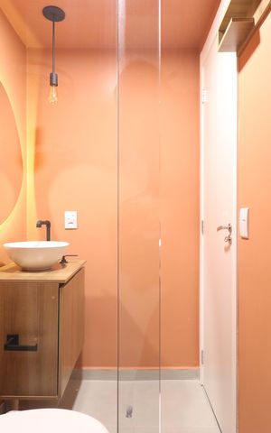 Apartamento à venda com 24m², 1 quarto e sem vagaBanheiro social