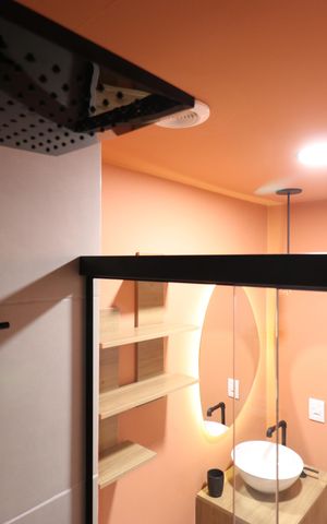 Apartamento à venda com 24m², 1 quarto e sem vagaBanheiro social